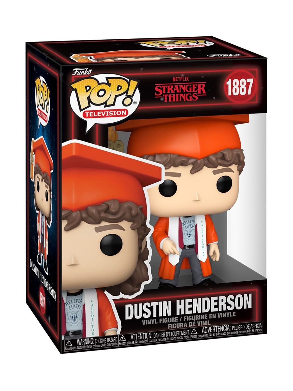 Funko Pop! Television Stranger Things Dustin Henderson #1887